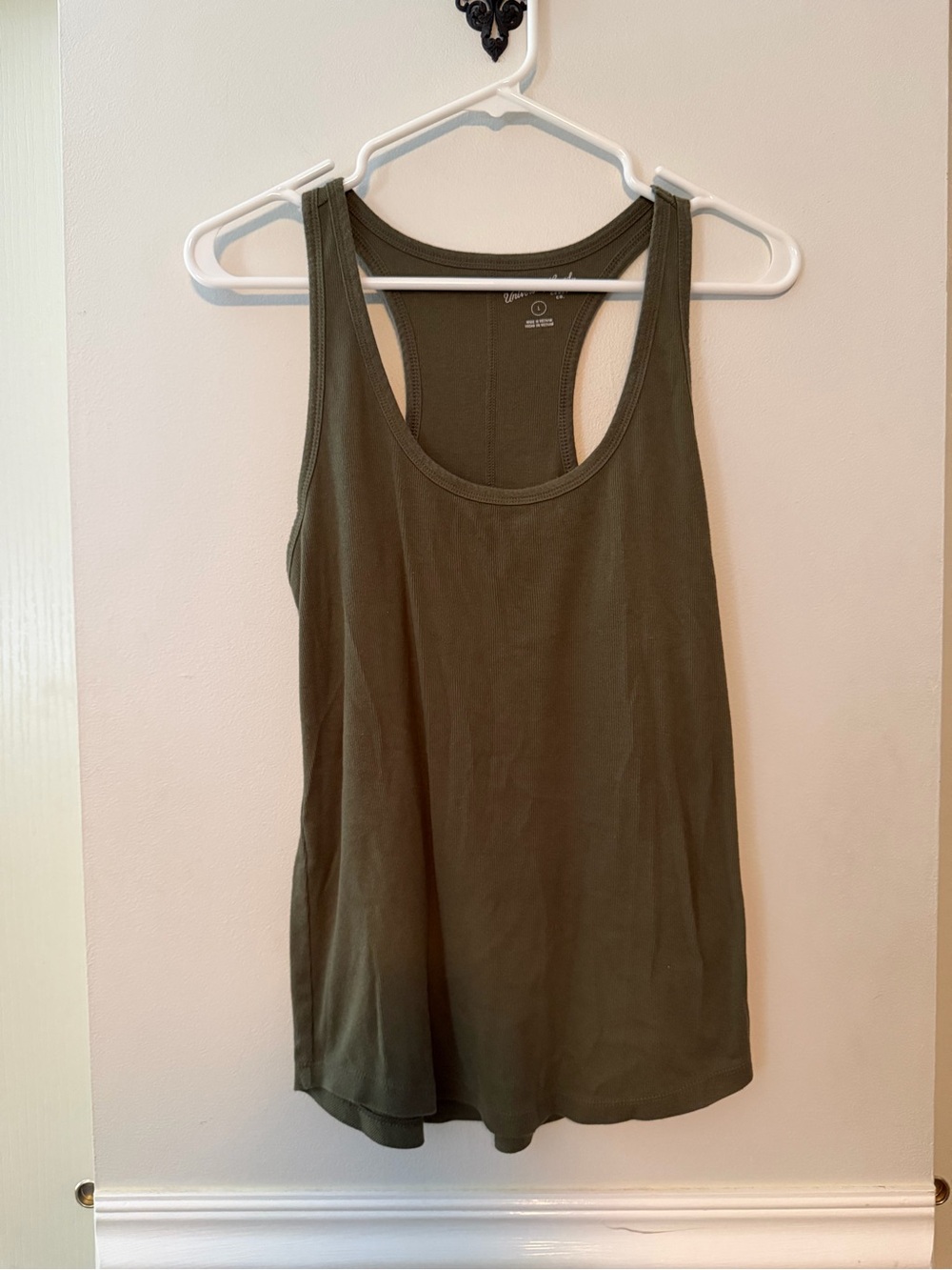 Universal Thread Olive Green Racerback Tank Top